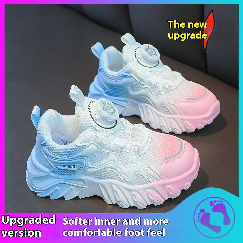 Sneaker respirant à bouton rotatif Mesh
