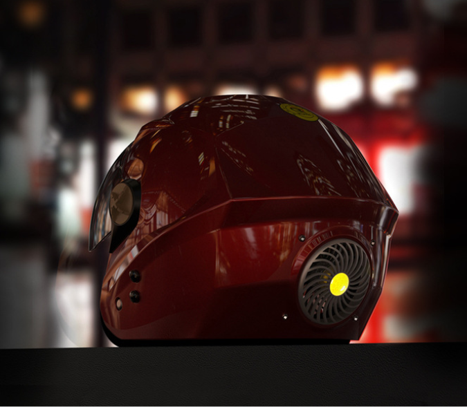 Casque solaire intelligent