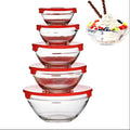 Set en verre scellé en mélange de couleur modèle-5 pièces