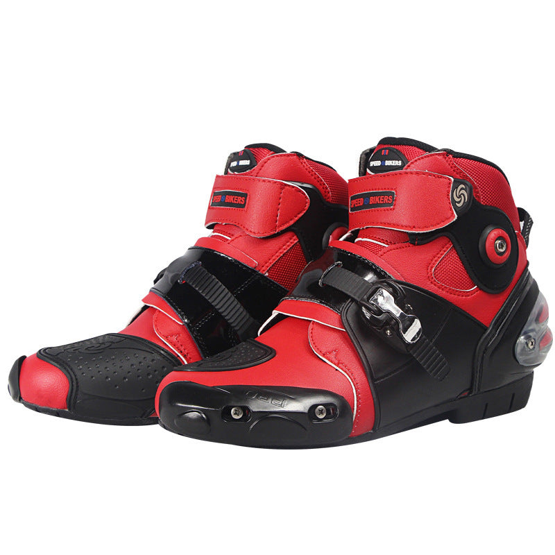 Road moto chaussures d'équitation cheville bottes