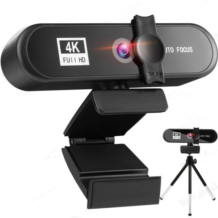 Beauty 4K Auto Focus Ordinateur Caméra Réseau USB Live Webcam