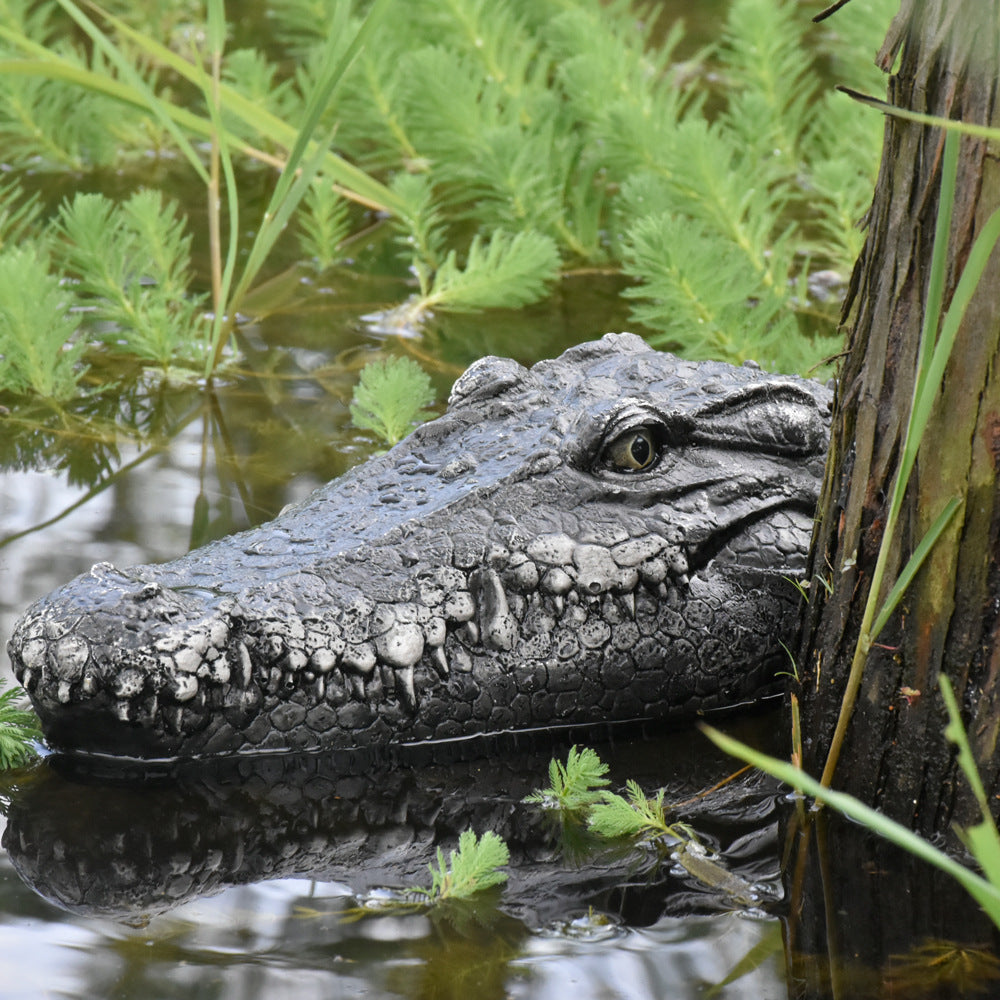 Simulated Crocodile Head Remote-control Navire pour enfants Modèle de bateau Jouets Garçon Spoof