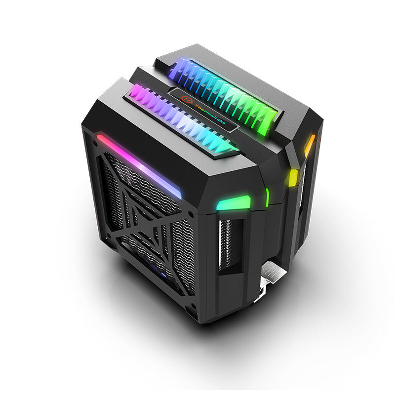 T400 CPU tour d'ordinateur refroidisseur ARGB Quatre tubes en cuivre