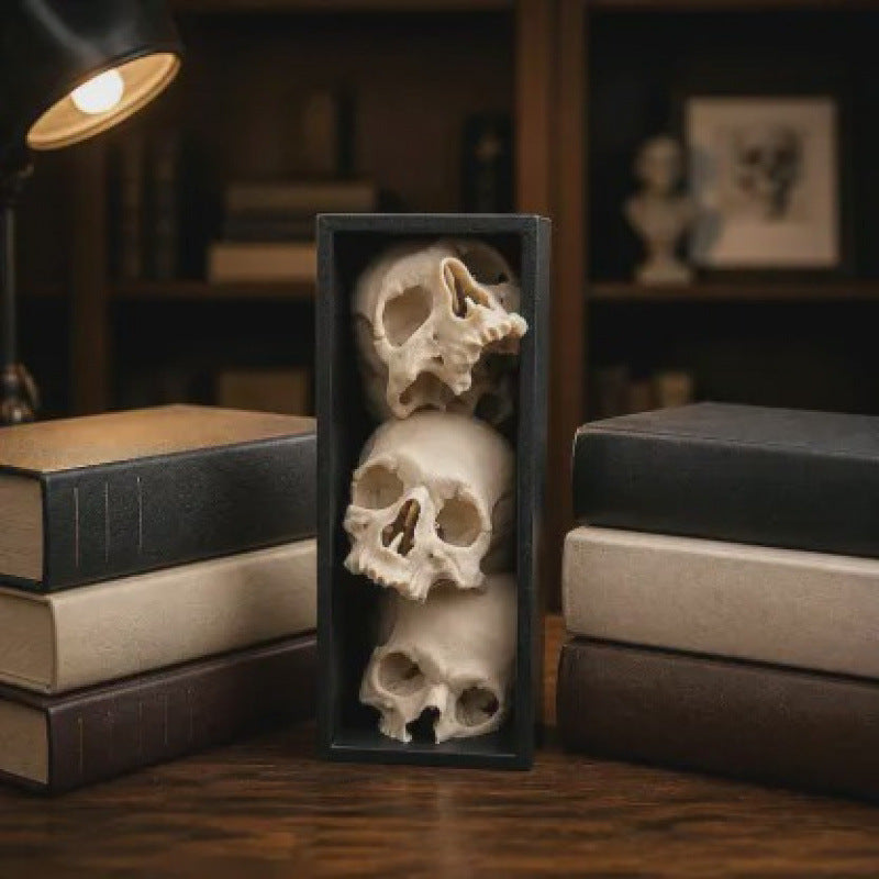 Décoration de carnet de crânes