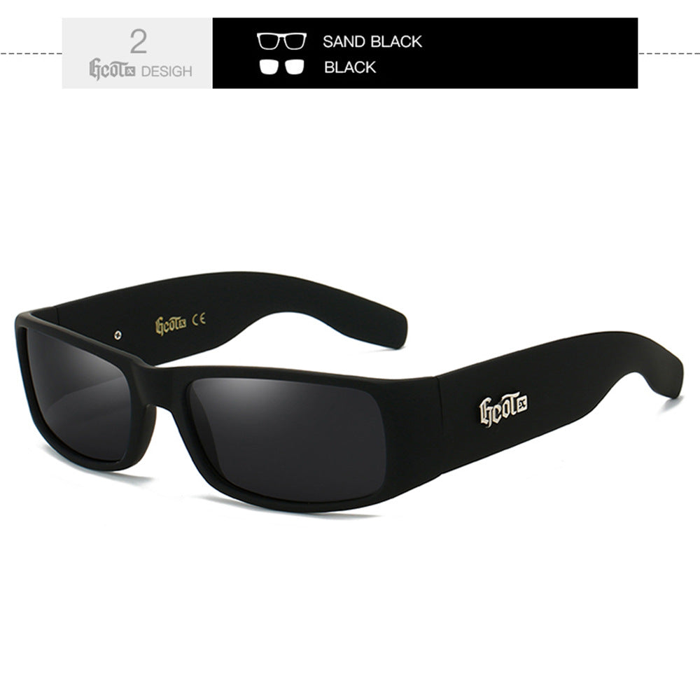 Lunettes de soleil Polarisées Hip Hop Fashion West Coast