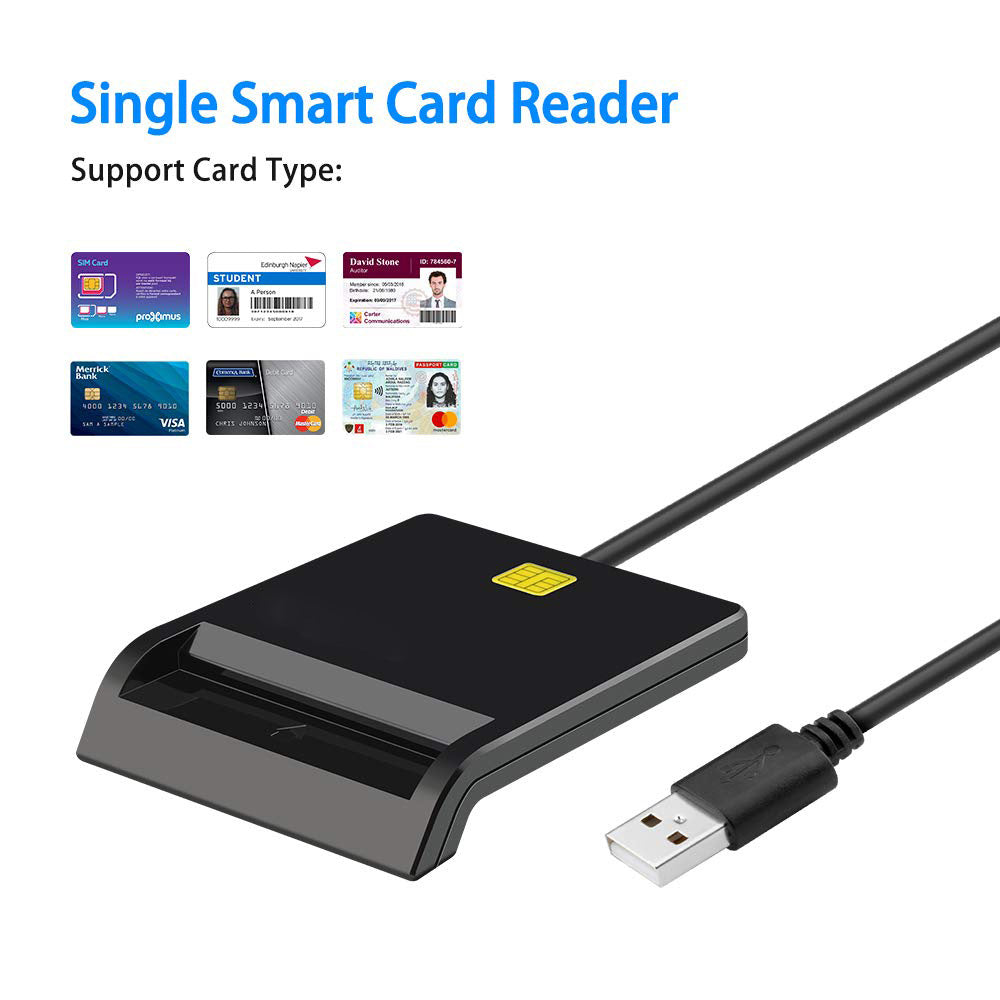 Lecteur de carte à puce USB DM-HC65