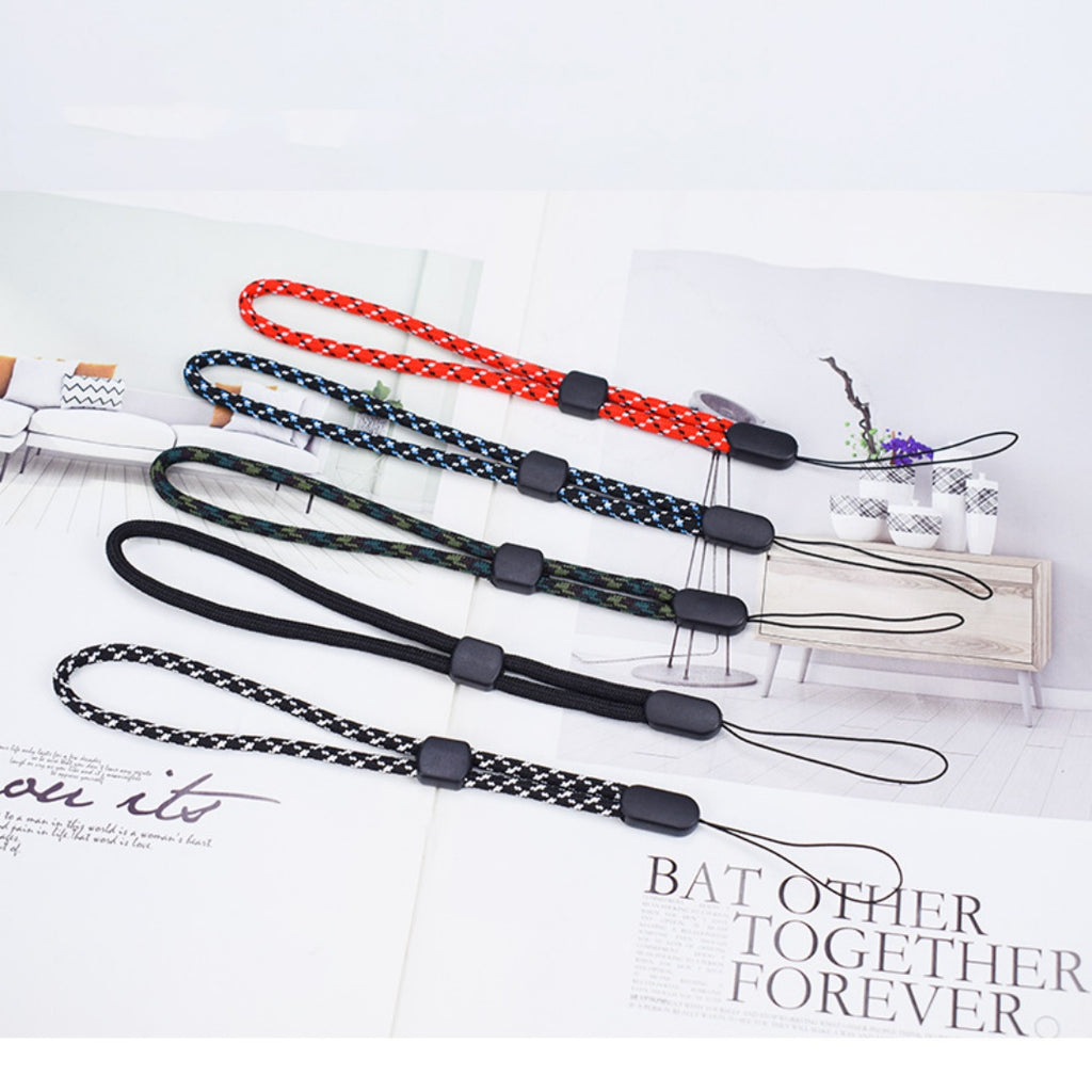 Téléphone portable Lanyard Bracelet de poignet Longueur réglable Accessoires en nylon