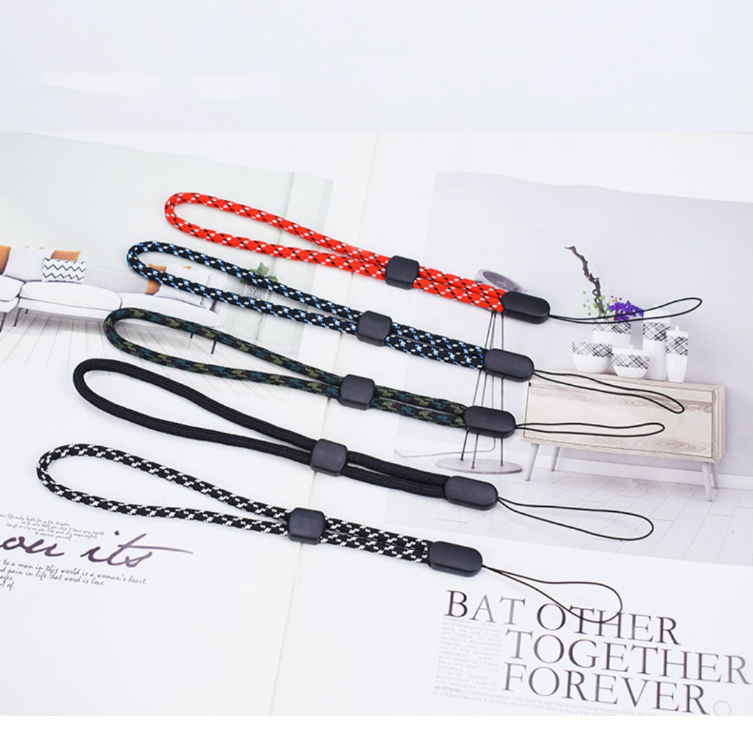 Téléphone portable Lanyard Bracelet de poignet Longueur réglable Accessoires en nylon