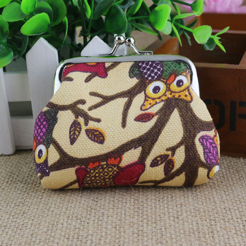 Coréen beau petit sac à main zéro dame toile hibl dessin animé enfants coin sac Yiwu petit sac à main
