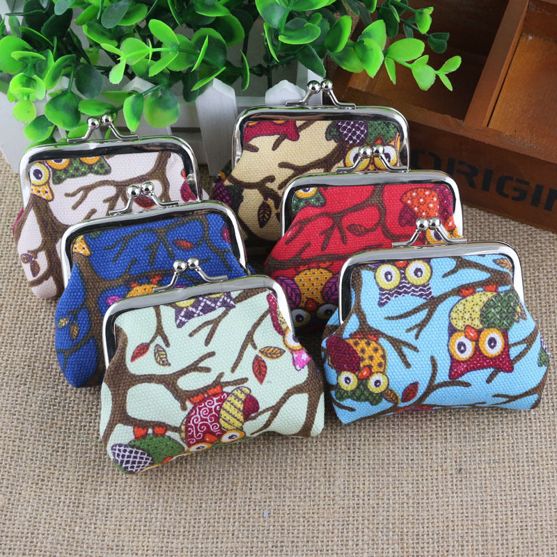 Coréen beau petit sac à main zéro dame toile hibl dessin animé enfants coin sac Yiwu petit sac à main