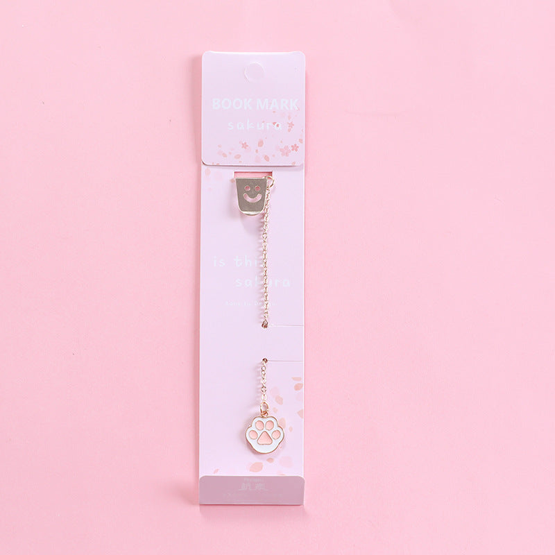 Signet pendentif en métal de dessin animé créatif