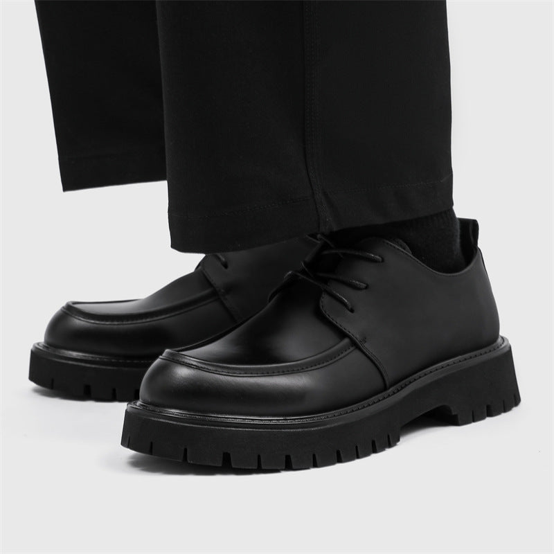 Spring And Autumn Business Chaussures en cuir britannique