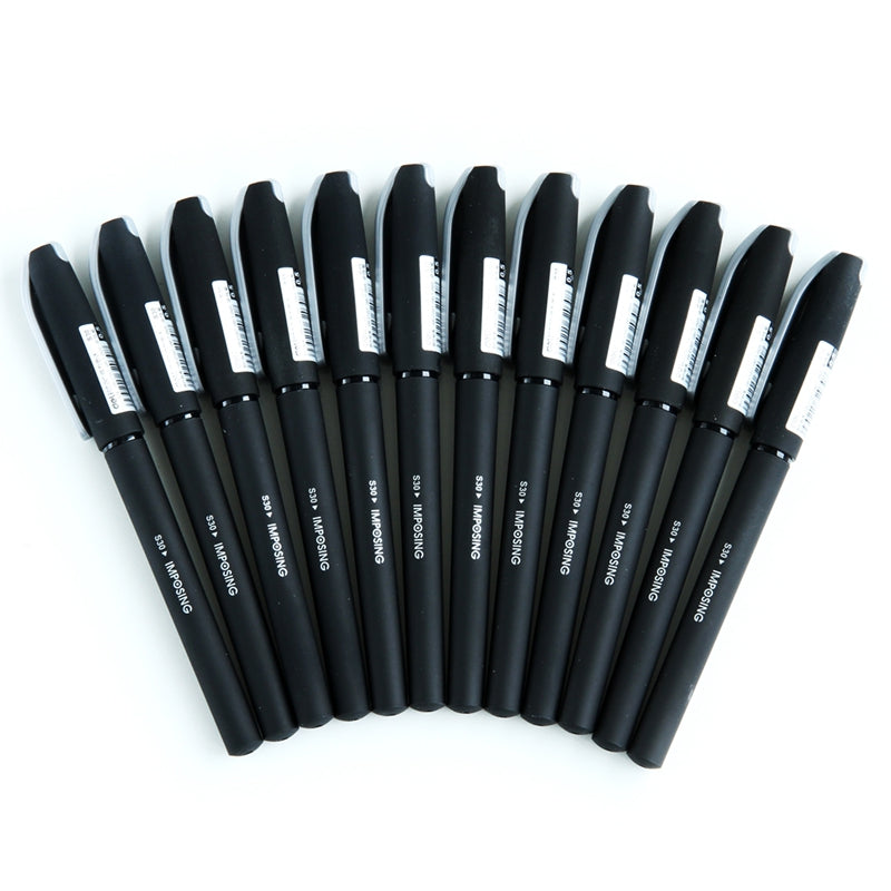 Stylo en carbone neutre signé entreprise givre