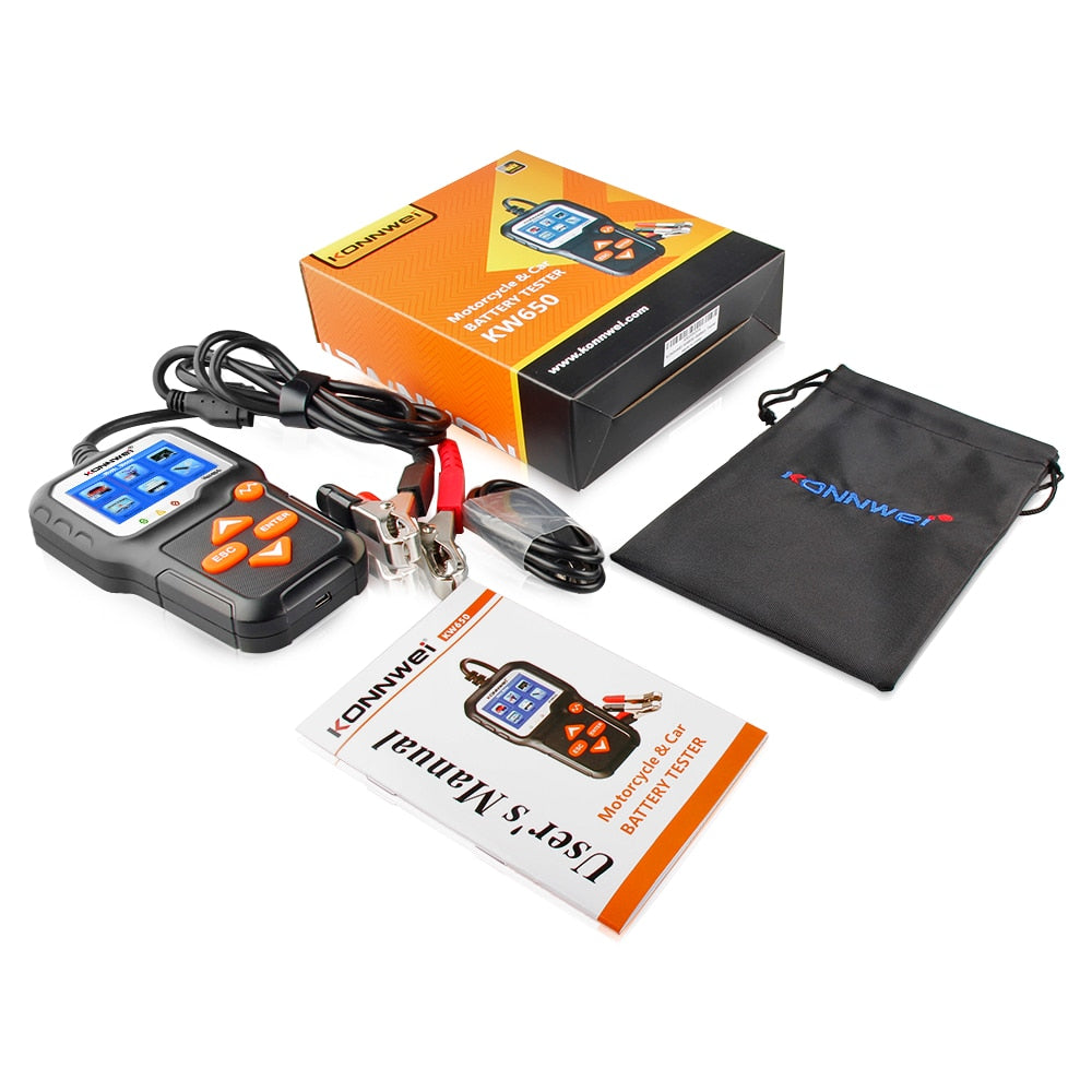 Détecteur automatique de batterie de voiture de moto