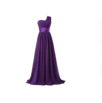 Robe longue de banquet multicolore