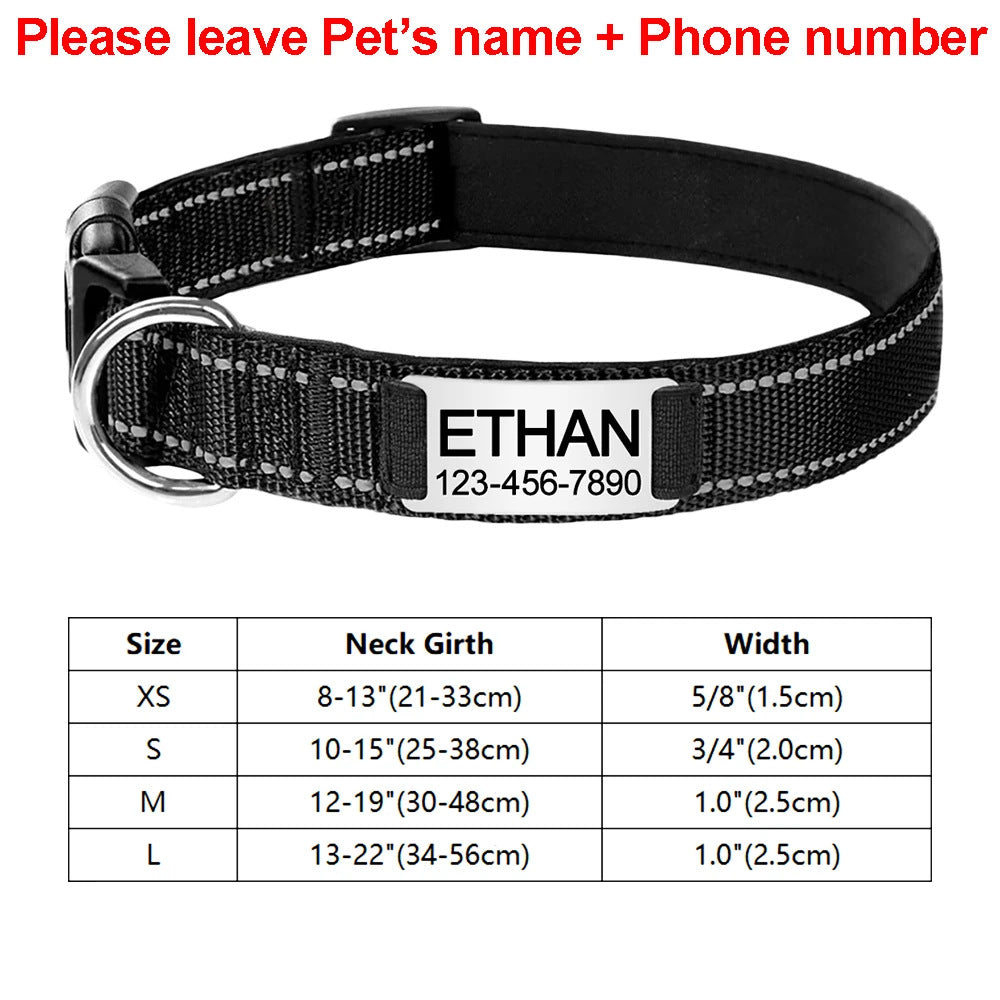 Accessoires de collier pour chien sculpté réglable