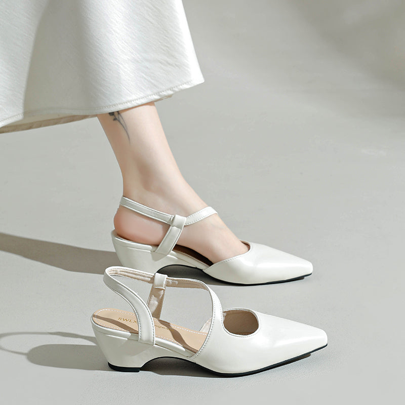 Block Heel Mary Jane Sandals pour femmes