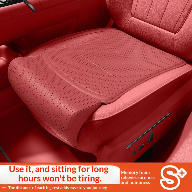 Coussin d'extension de siège de voiture avec repose-jambes intégré en latex