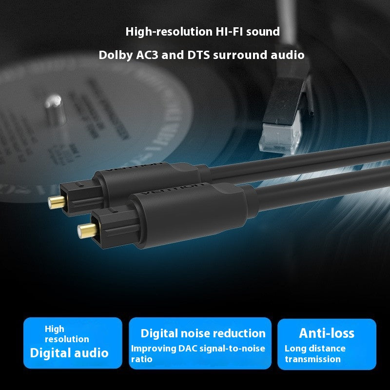 Fibre Optic câble audio câble de communication de connexion audio