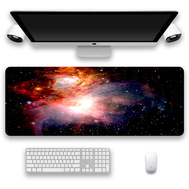 Tapis clavier antidérapant de souris étoile
