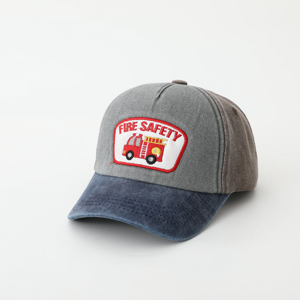 Couleur de match Dinosaur Brodery Laver worn Out Do Old rétro casual Cap de baseball pour enfants