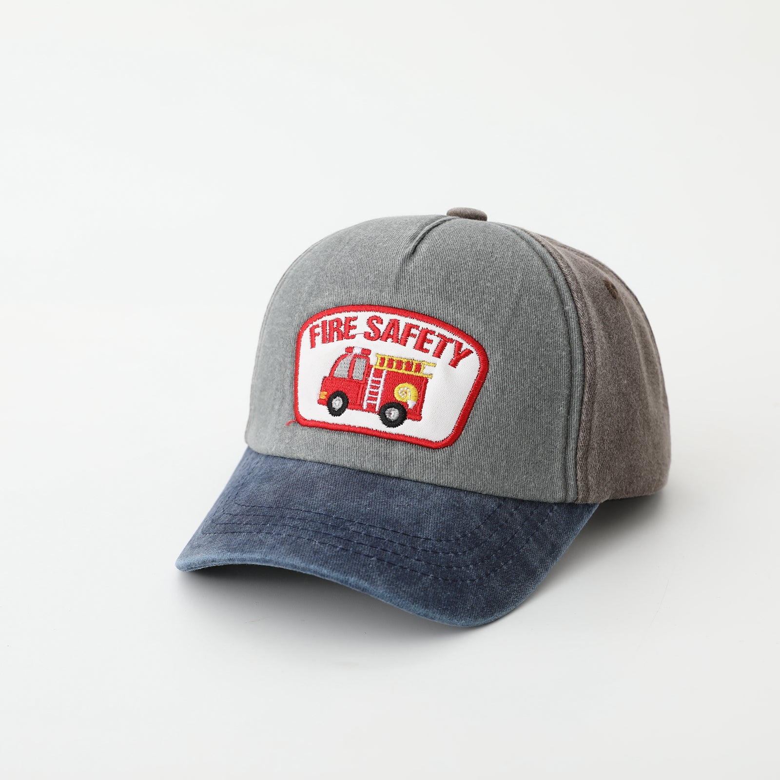 Couleur de match Dinosaur Brodery Laver worn Out Do Old rétro casual Cap de baseball pour enfants