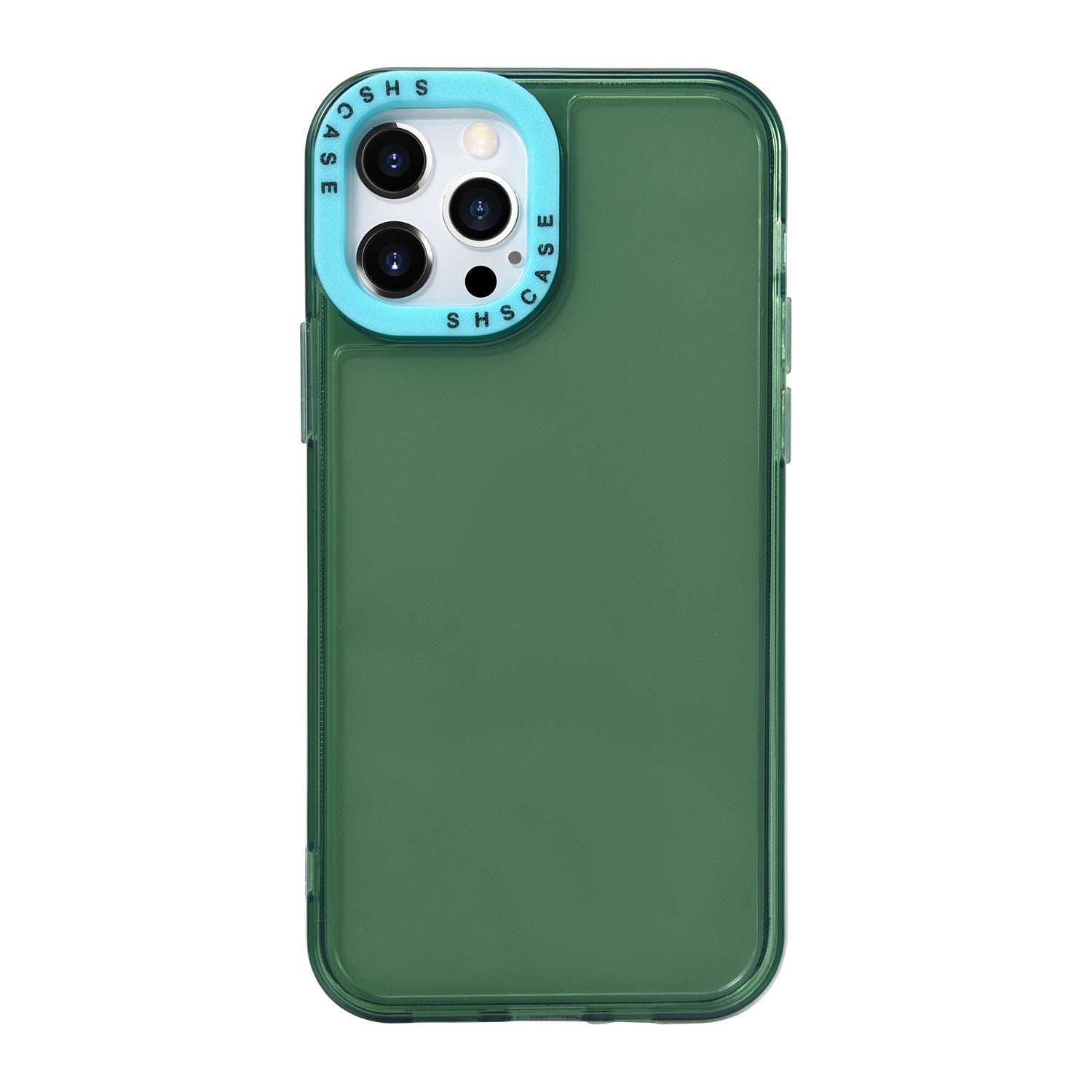 Couleur transparente cadre de photo TPU boîtier de téléphone housse de protection de cas souple