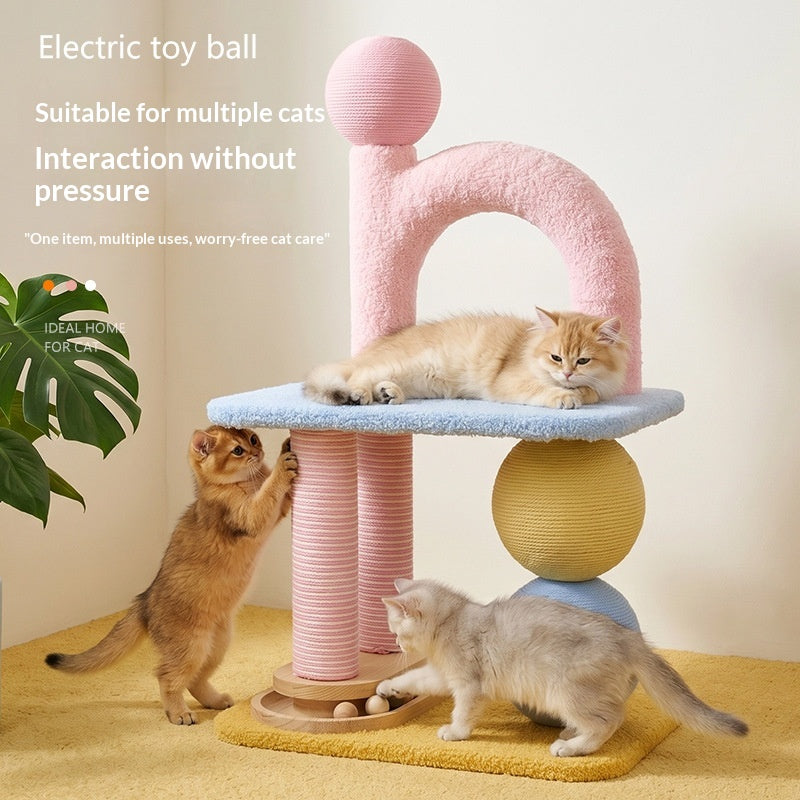 Arbre de chat, Lit de chat, Cadre de craquage, Poteau de craquage de chat, Cadre de chat, Cat T