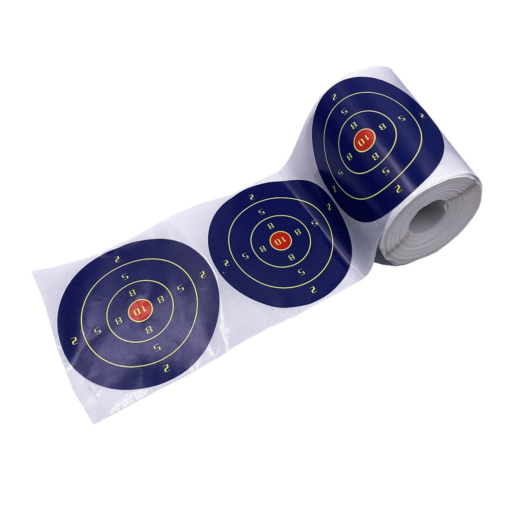 Splash target paper stickers