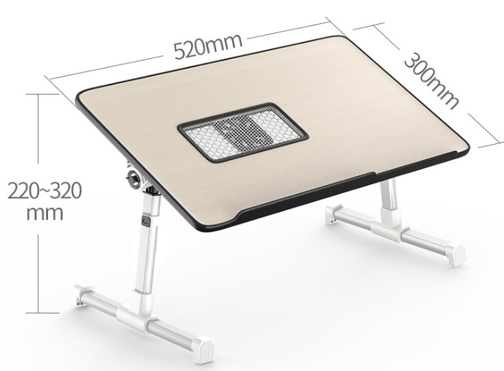 Table de lit pour ordinateur portable réglable Support de bureau pliable Notebook