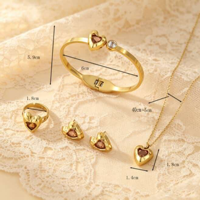 Boucles d'oreilles en acier inoxydable