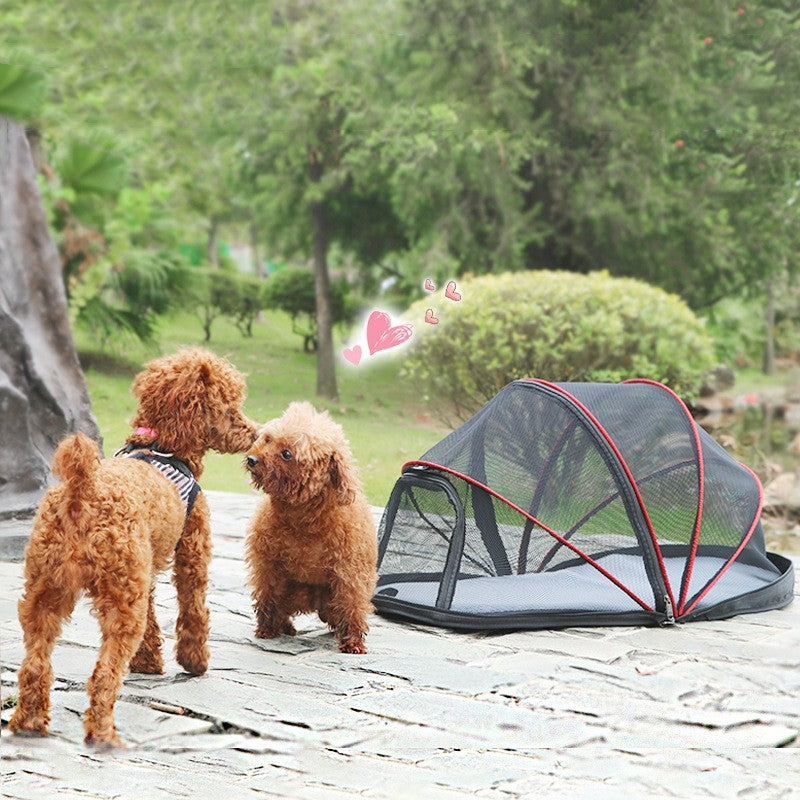Tente pliante pour animaux de compagnie Camping Portable