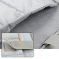 Sac de rangement en linge plat Poignée souple universelle