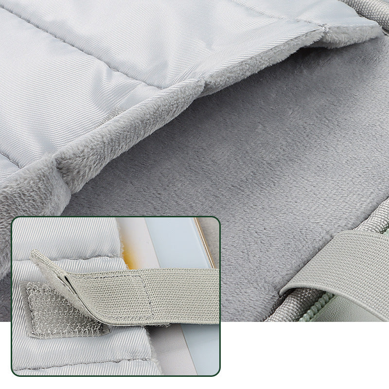 Sac de rangement en linge plat Poignée souple universelle