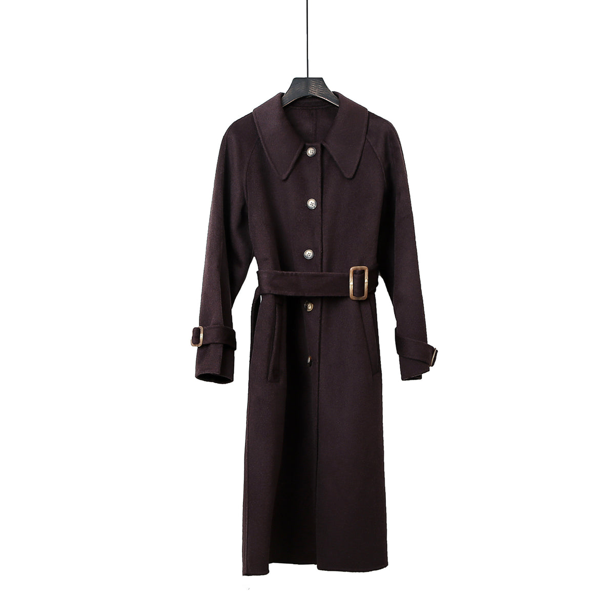 Manteau de laine à double face pour un véhicule élégant