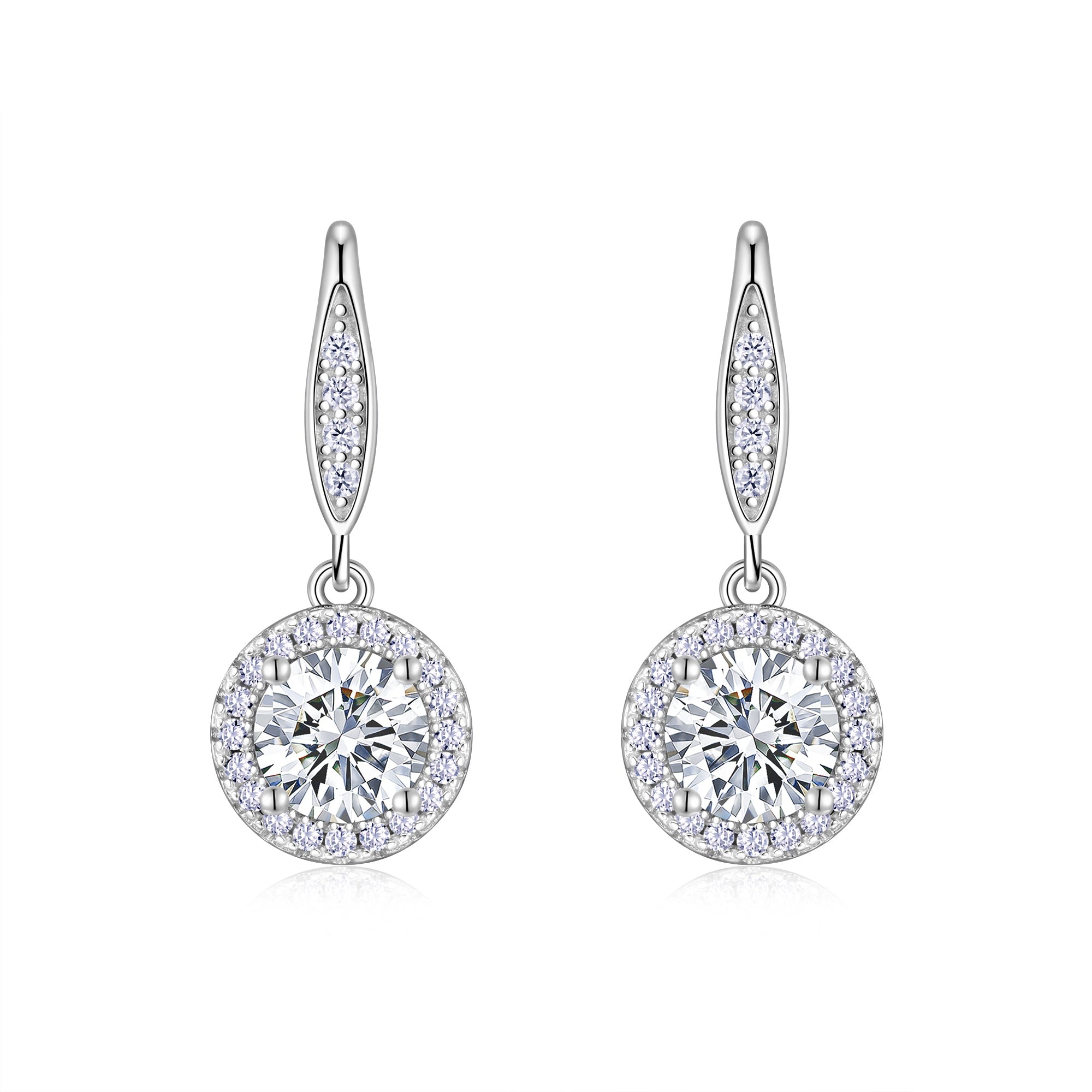 S925 Boucles d'oreilles en acier inoxydable