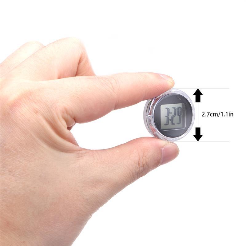 Montre horloge de voiture étanche pour moto et véhicule électrique peut être collé
