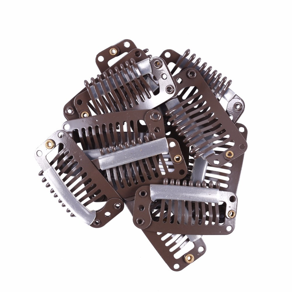 Clip perruque en acier inoxydable