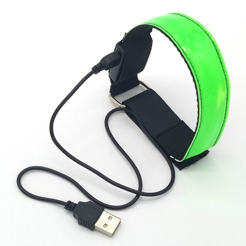 Ceinture de bras de course lumineuse