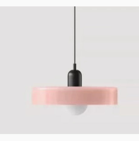 Simple Chandelier Creative Cream Style salon lampe en verre moderne