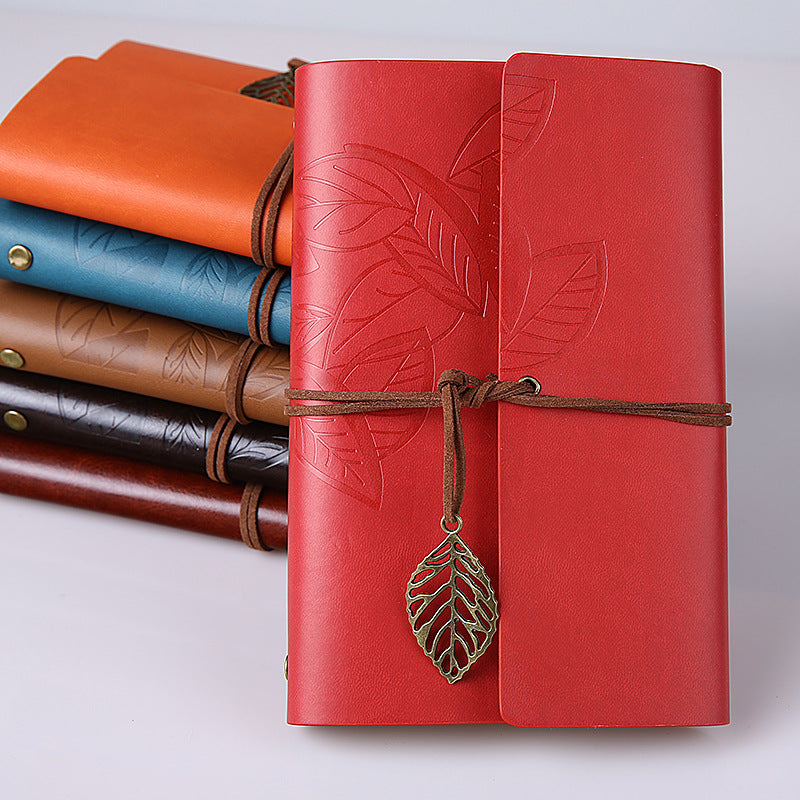 Carnet de notes pour feuilles vintage