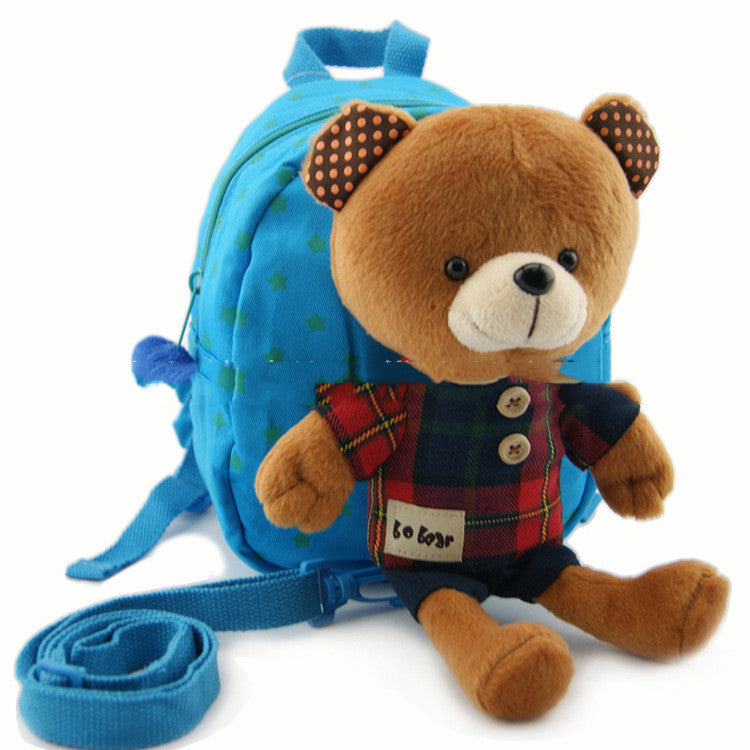 Mignon anti-perte enfant Cartoon Schoolbag