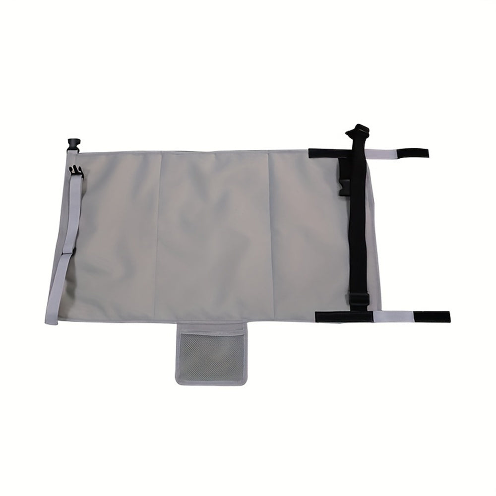 Plaque d'extension de siège d'avion portable - repose-pieds confortable en nylon pour jambe améliorée