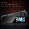 HD Driving Recorder Front and Rear Night Vision Dual Recording Reversing Image