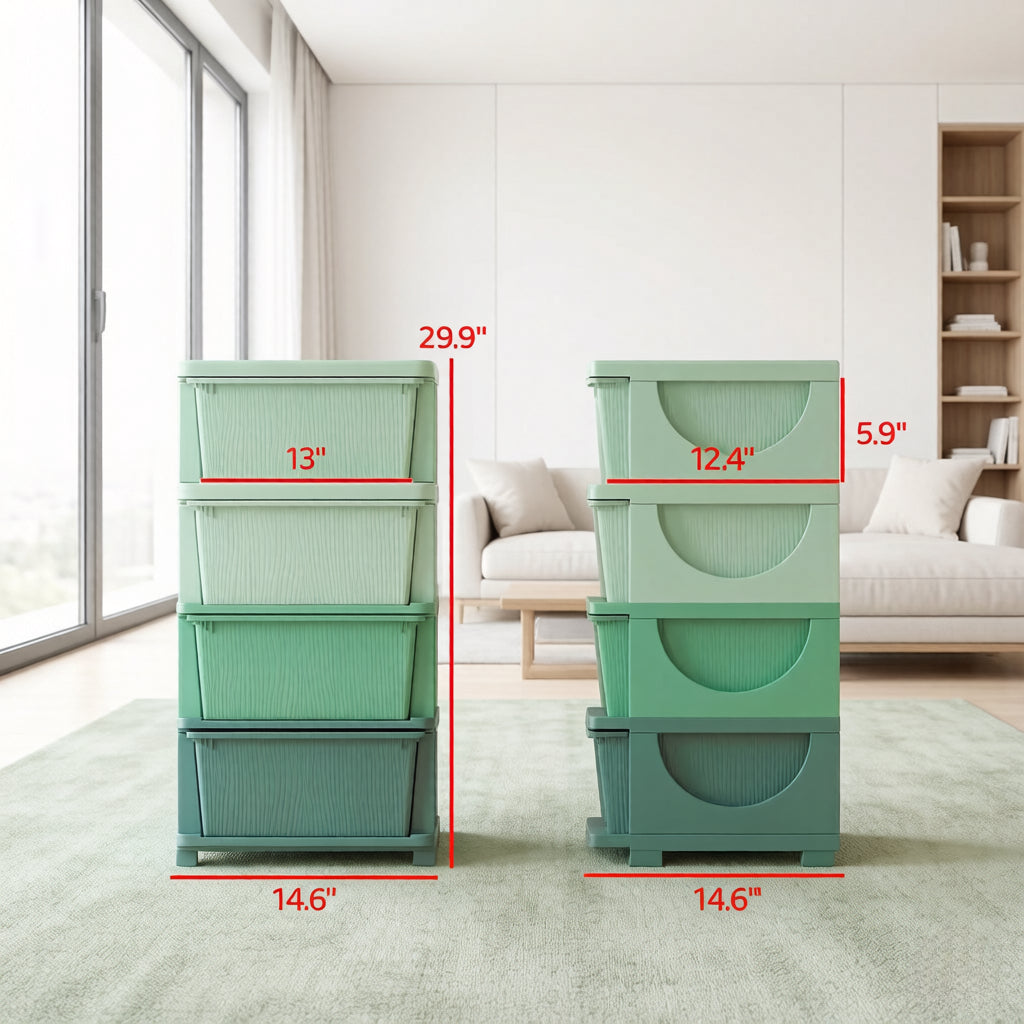 Tiroirs modernes de rangement de jouets
