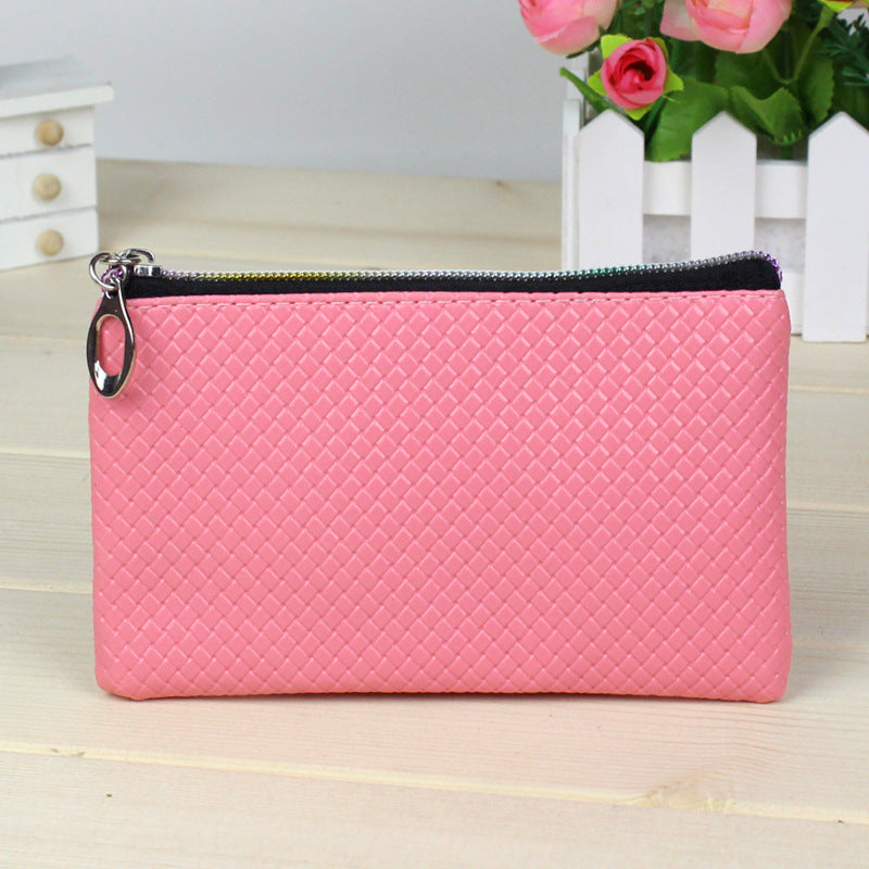 Femmes créative Zero Purse 10 Yuan Store Pu Zipper Pocket Pocket Candy Couleur Mini Coin Ba