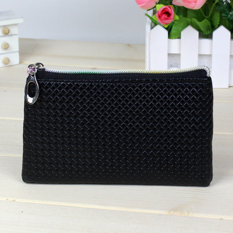 Femmes créative Zero Purse 10 Yuan Store Pu Zipper Pocket Pocket Candy Couleur Mini Coin Ba