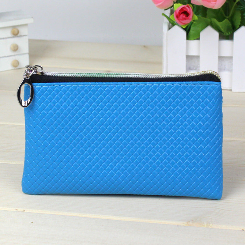 Femmes créative Zero Purse 10 Yuan Store Pu Zipper Pocket Pocket Candy Couleur Mini Coin Ba