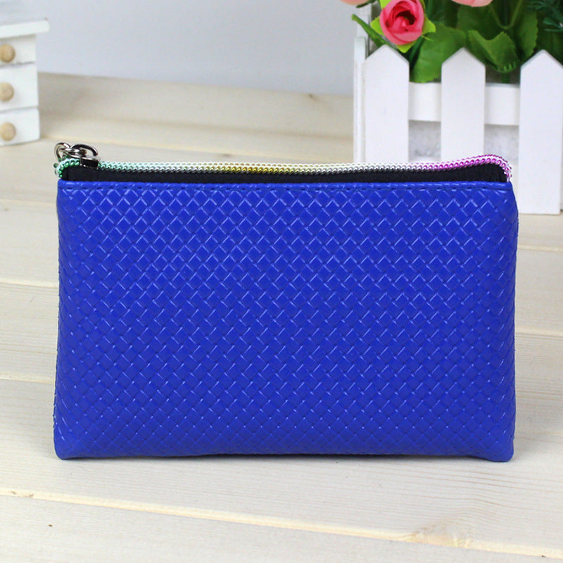 Femmes créative Zero Purse 10 Yuan Store Pu Zipper Pocket Pocket Candy Couleur Mini Coin Ba