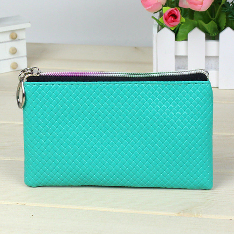 Femmes créative Zero Purse 10 Yuan Store Pu Zipper Pocket Pocket Candy Couleur Mini Coin Ba